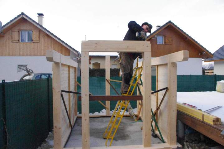 Ossature bois Chambéry Aix-les-Bains